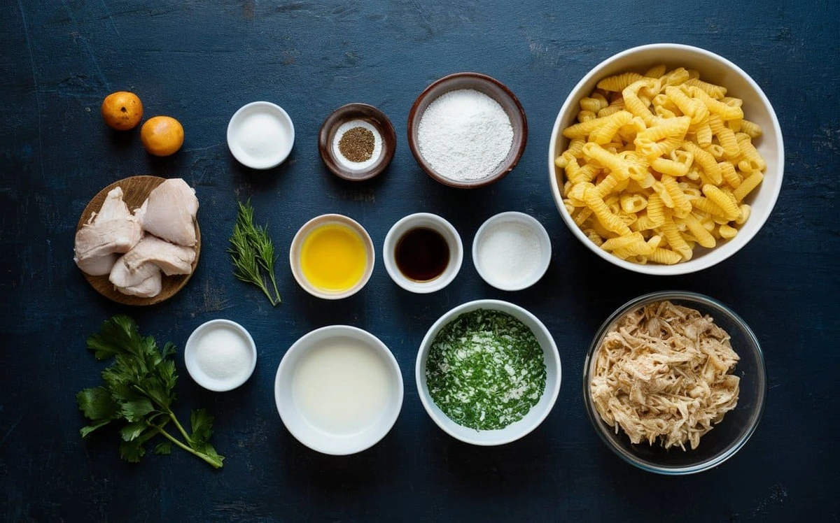 Chicken Pasta Salad, Creamy Macaroni Salad, Chicken Mac Salad